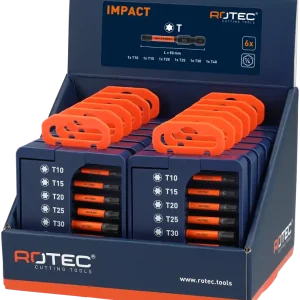BITSET IMPACT 6-DELIG E6,3 X 50MM TORX