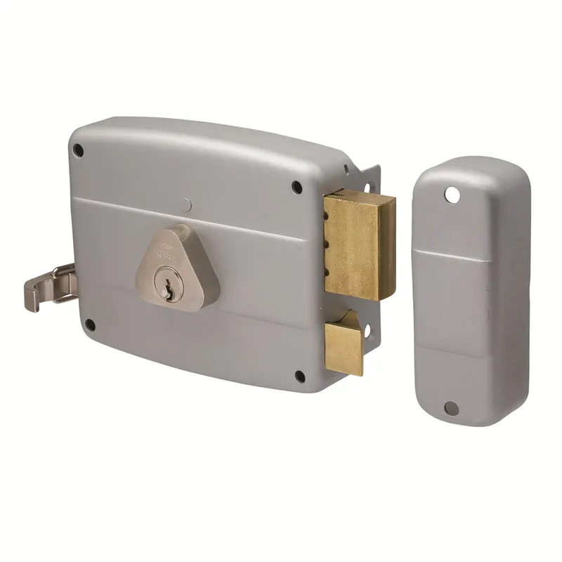 CISA OPLEGDEURSLOT/LOSSE BUITENCILINDER/DM50/IN/DIN LINKS/ZILVER
