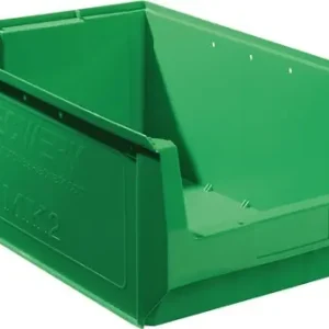 MAGAZIJNBAK L500/450XB310XH200MM PE GROEN TECWERK