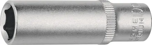 EXTRA LANGE DOPSLEUTELBIT 1/4 INCH 6-KANT, LANG SLEUTELWIJDTE 7 MM LENGTE 50 MM