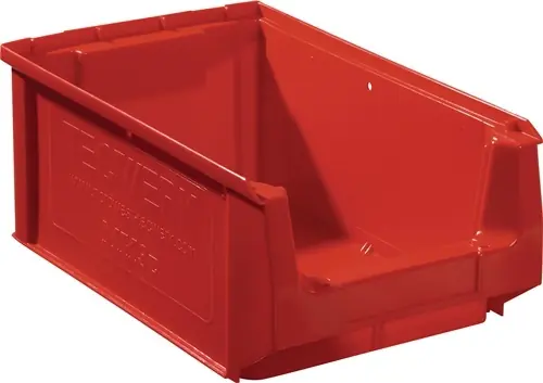 MAGAZIJNBAK L350/300XB210XH140MM PE ROOD TECWERK