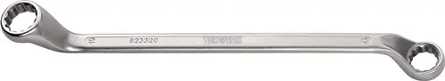 DUBBELE RINGSLEUTEL 20 X 22 MM 318 MM DIEP GEBOGEN TECWERK