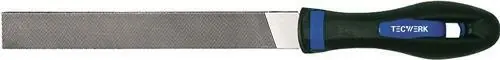WERKPLAATSVIJL DIN 7261 LENGTE 250 MM DWARSDOORSNEDE 25 X 6 MM KAP 2 PLATSTOMP 2