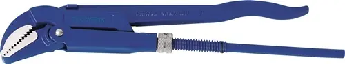 PIJPTANG, SCHUINE BEK TOTALE LENGTE 425 MM SPANWIJDTE 0-62 MM VOOR BUIZEN 1 1/2