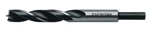 MACHINEHOUTSPIRAALBOOR D. 18,0 MM TOTALE LENGTE 185 MM CHROOM-VANADIUMSTAAL TW