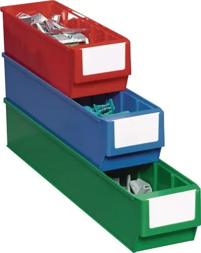STELLINGBAK L500XB183XH81MM ROOD POLYPROPYLEEN TECWERK