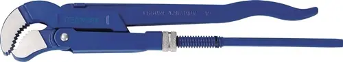 PIJPTANG, SCHUINE BEK TOTALE LENGTE 535 MM SPANWIJDTE 0-75 MM VOOR BUIZEN 2 INCH