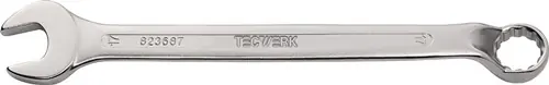 RING-STEEKSLEUTEL SW 22 MM LENGTE 292 MM VORM B CHROOM-VANADIUMSTAAL TECWERK