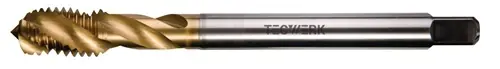 MACHINETAP DIN 376C M22X2,5 MM HSS-CO TIN 6H TECWERK