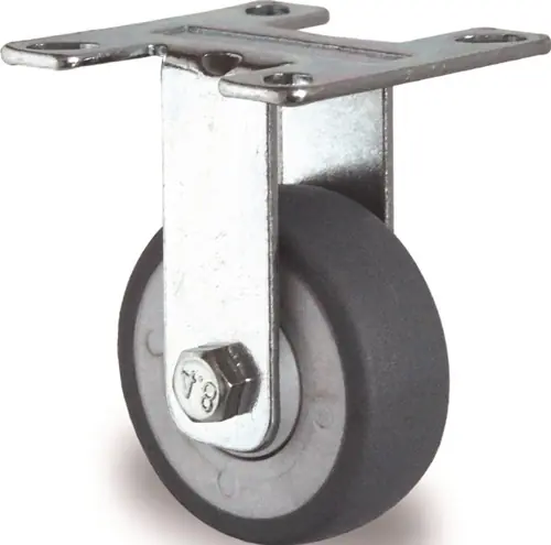 BOKWIEL 50MM 50KG MASSIEF RUBBER KOGELLAGER 55 X 55MM TECWERK