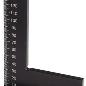 HOEK DIN 875/I BEENLENGTE 300 X 200 MM MET AANSLAG ALUMINIUM TECWERK