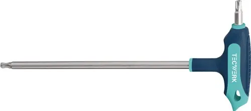 SCHROEVENDRAAIER MET DWARSGREEP T 45X200MM DWARSSTUK TX MET GAT TECWERK