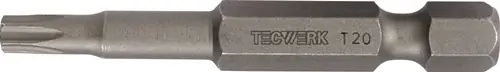 BIT 1/4 INCH T 8 LENGTE 50 MM TECWERK