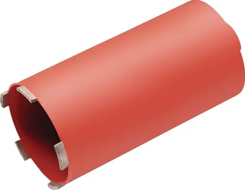 DIAMANTBOORKROON ø 122 MM LENGTE 530 MM 1-DELIG SEGMENTAANTAL 8 1 1/4 " TECWERK