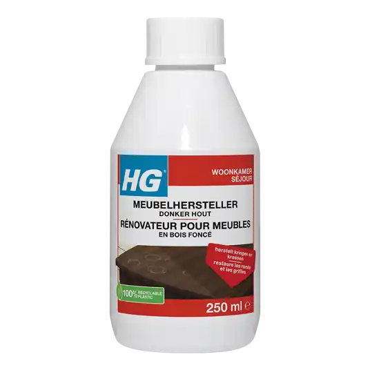 HG MEUBELHERSTELLER DONKER HOUT 250 ML