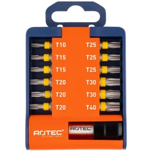 BIT- & BITHOUDER-SET OPTI-LINE, BITS TX 13-DLG.