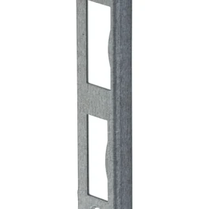 HP 1266/12 DR.1+3 BULK PER 10 HOEKSLUITPLAAT, STAAL VERZINKT 24X135-12