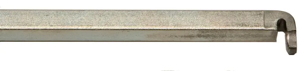 STAAF 7-225CM BULK PER 10 STAAF VOOR KRUKESPAGNOLET 7E, LENGTE 225 CM,