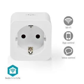 SMARTLIFE SLIMME STEKKER | IP21 | ENERGIEMETER | 3680 W | TYPE F (CEE