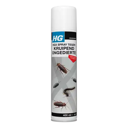HG X SPRAY TEGEN KRUIPEND ONGEDIERTE 400 ML