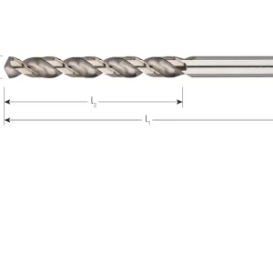 HSS-G SPIRAALBOOR, DIN 338, TYPE W (ALUMINIUM), ø4,2