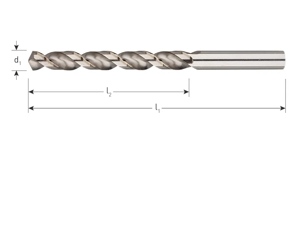 HSS-G SPIRAALBOOR, DIN 338, TYPE W (ALUMINIUM), ø4,2