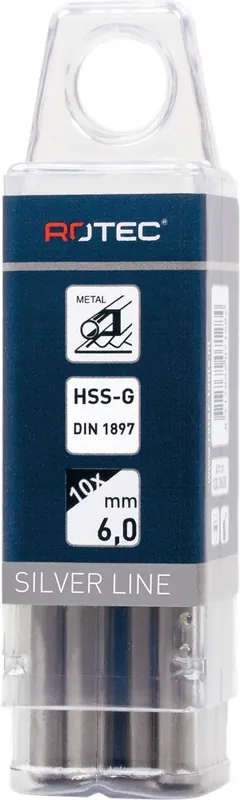 HSS-G PLAATWERKBOOR, DIN 1897, TYPE N, ø7,5