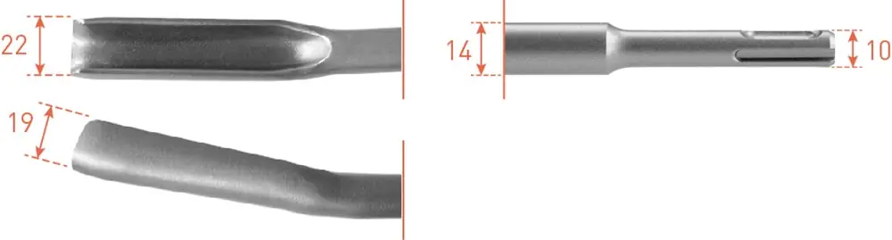 SDS-PLUS GUTSBEITEL, 22X250