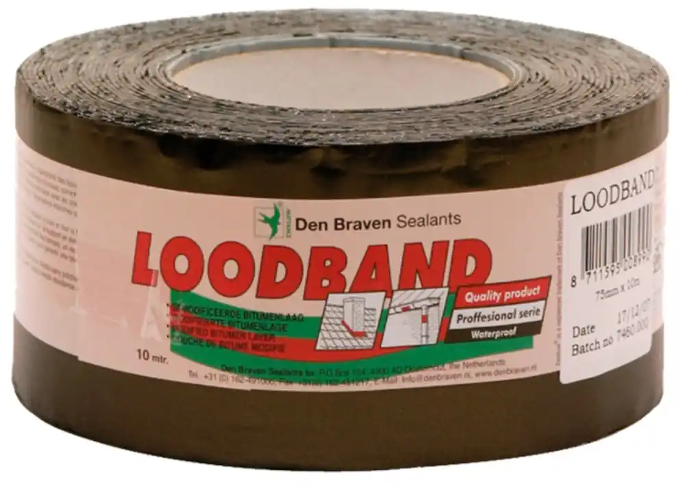 ZWALUW ZWALUW LOODBAND, 15CM 10M/C2