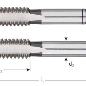 HSS HANDTAPPENSET, 2-DLG., DIN 2181, BSF 7/16"-18