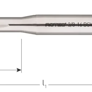 HSS-E MACHINETAP '800', DOORLOPEND, DIN 371, BSW 3/8"-16