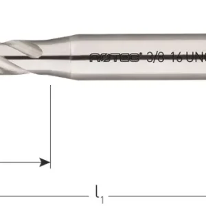 HSS-E MACHINETAP '800', BLIND, DIN 371, UNC 5/16"-18