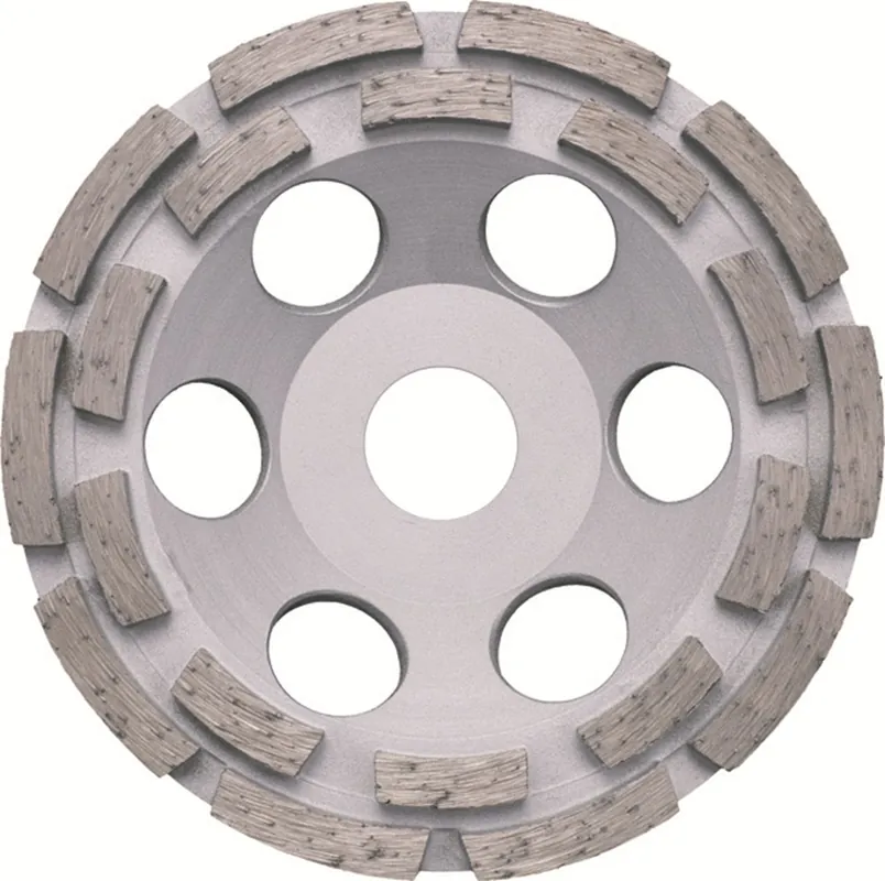 DIAMANT-KOMSCHIJF 'SILVER-LINE', ø125Xø22,2 / DUBBEL-RIJIG