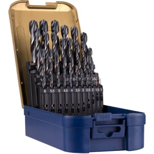 SPIRAALBORENSET '101 - PRECISE', DIN 338, 25-DLG, ø1-13 ABS