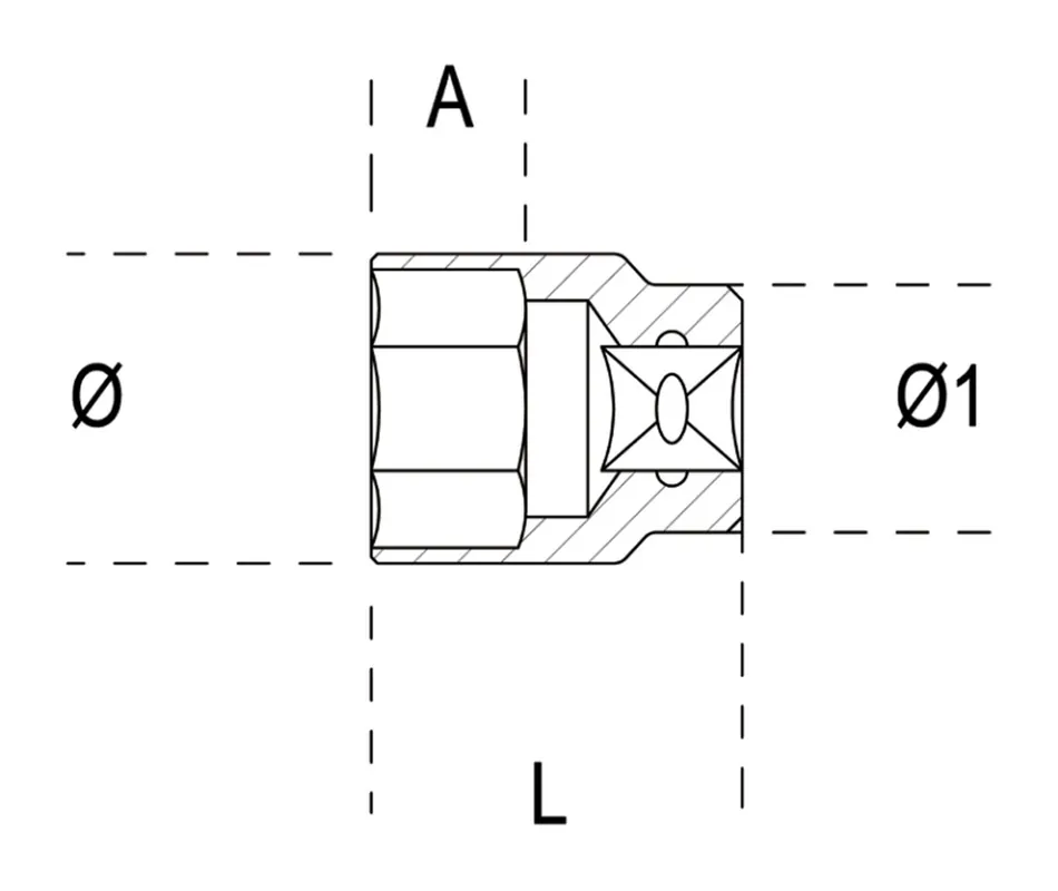 BETA 920A 10-DOPSLEUTELS ZESKANT
