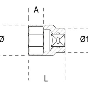 BETA 920A 13-DOPSLEUTELS ZESKANT