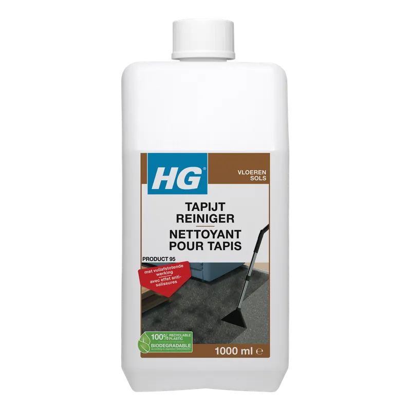 HG TAPIJT & BEKLEDING REINIGER 1 LTR (PRODUCT 95)