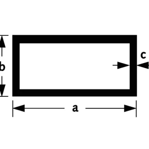 BUIS RH ALU BRUTE 60X40X4MM 6M $
