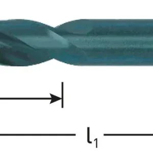 IZAR HSS-G PLAATWERKBOOR, DIN 1897, TYPE N, ø3,8