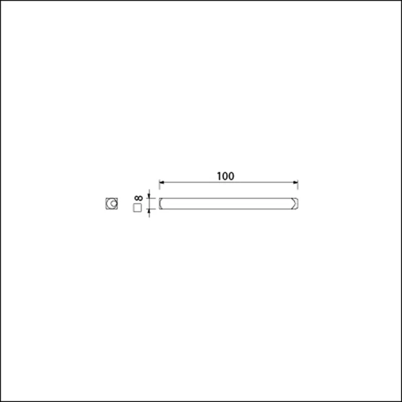 AMI KRUKSTIFT 8X100MM