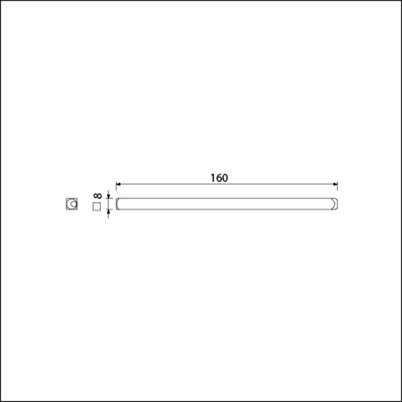 KRUKQUICKSTIFT 8X160 MM