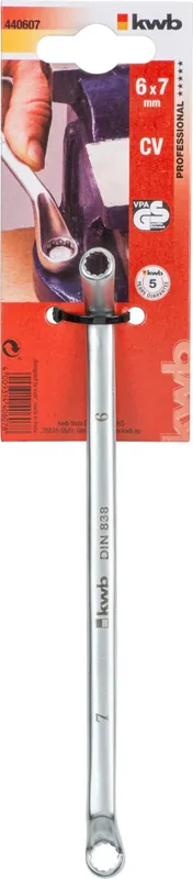 RINGSLEUTEL CV 6 X 7 MM