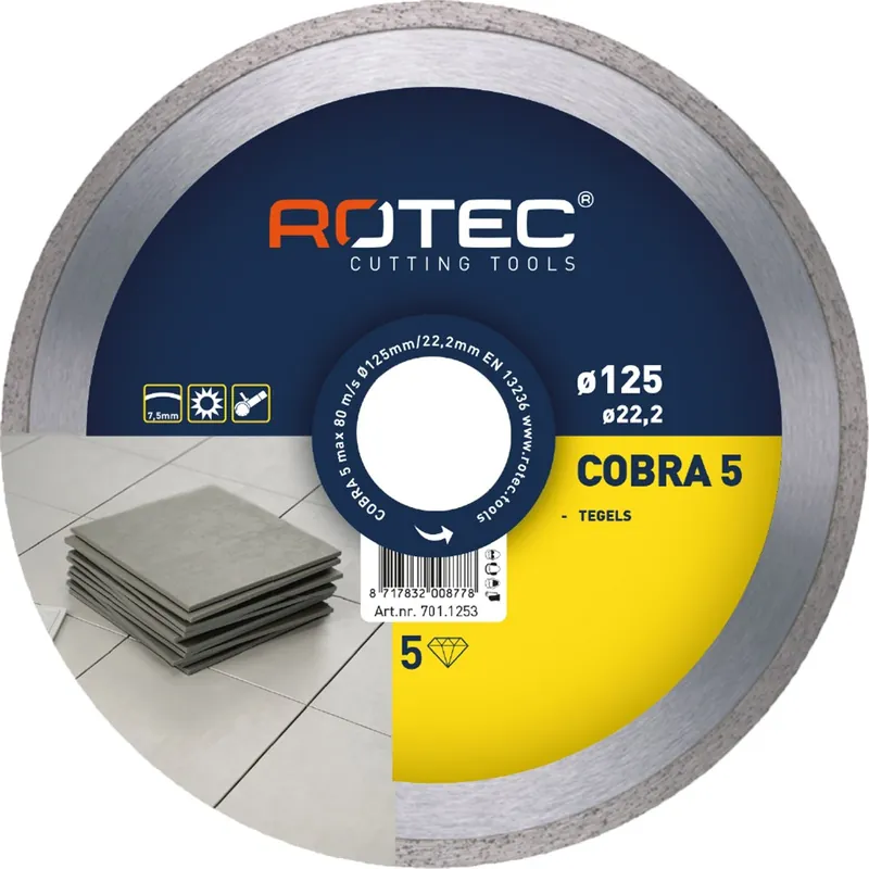 DIAMANTZAAGBLAD 'COBRA 5 / RD-M', ø200X2,2Xø25,4