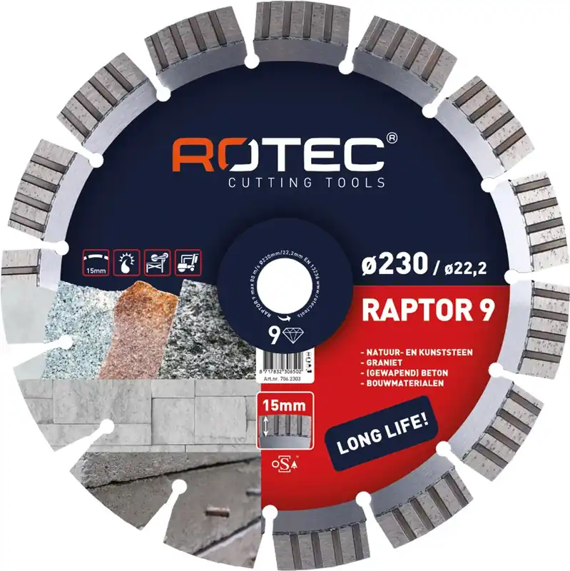 DIAMANTZAAGBLAD RAPTOR 9 ø125Xø22,2 [1]