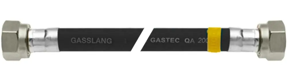 BONFIX UNIVERSELE ZWARTE GASSLANGSET 60 CENTIMETER