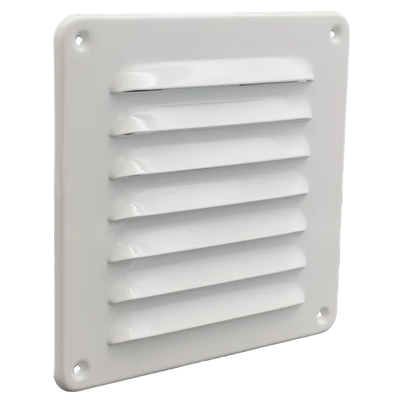 SCHOEPENROOSTER, ALUMINIUM - WIT - LUCHTDOORLAAT 43