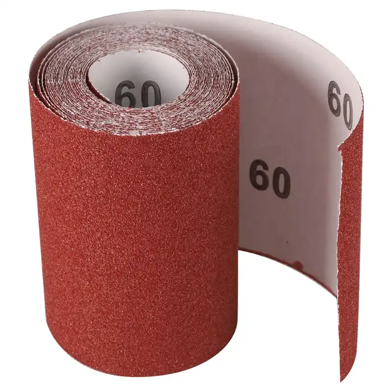 SCHUURPAPIER OP ROL 5 METER KORREL 60 118MMX5MTR