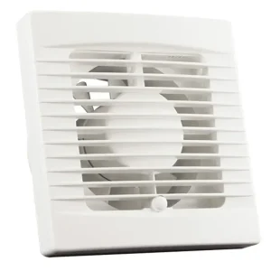 BADKAMER-/ TOILETVENTILATOR EF 120 T WIT