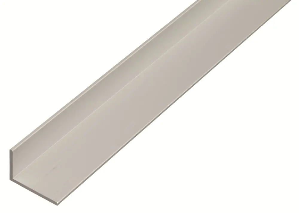 ALUMINIUM HOEKPROFIEL ZILVER 20 X 10 X 1,5 1 METER