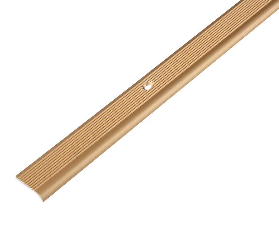 TRAPKANT,ALU GOUD ELOX 23X5,0X1,8/2M